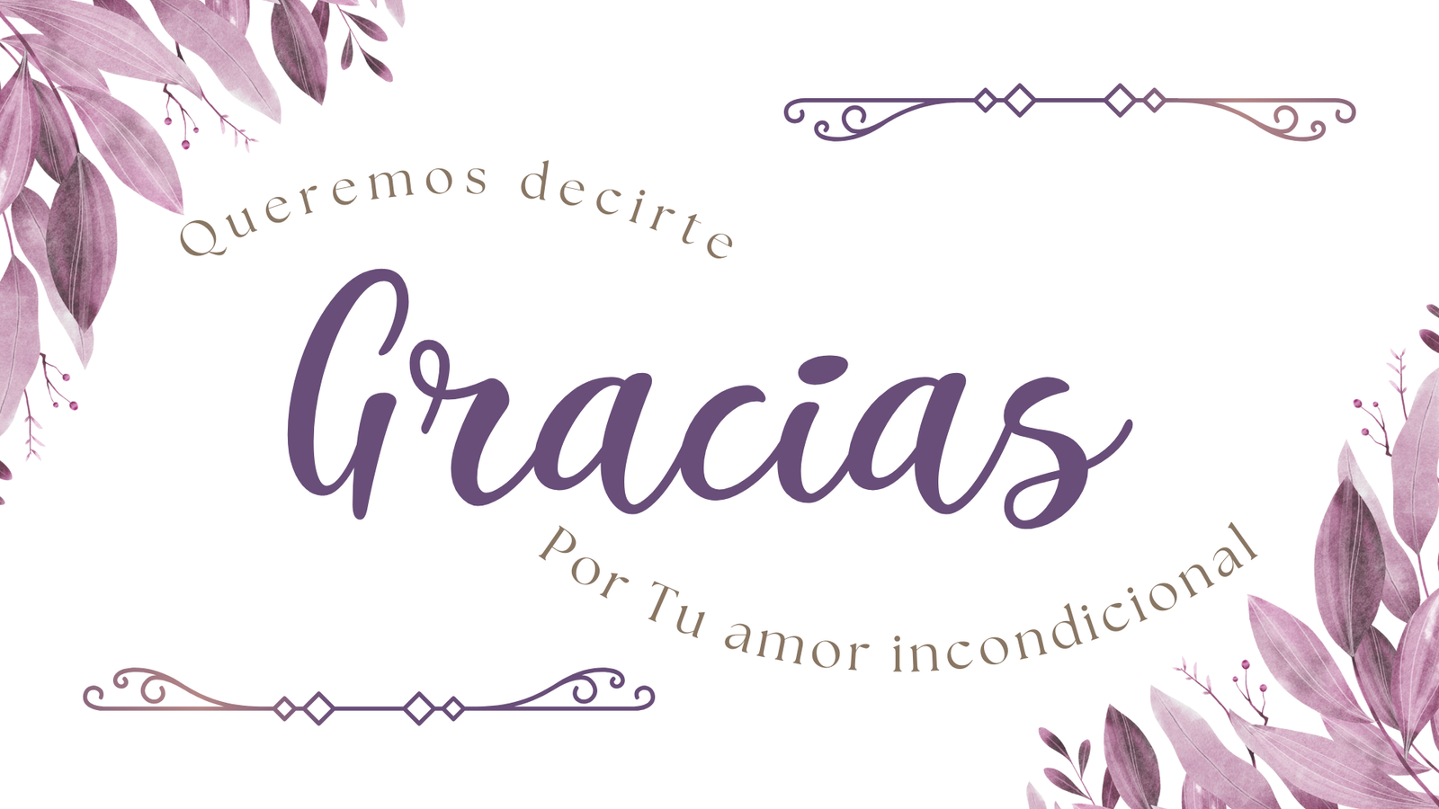 Homenaje de Agradecimiento